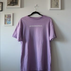 Like-new Zumiez Heartbreaker pink cotton T Shirt Size L